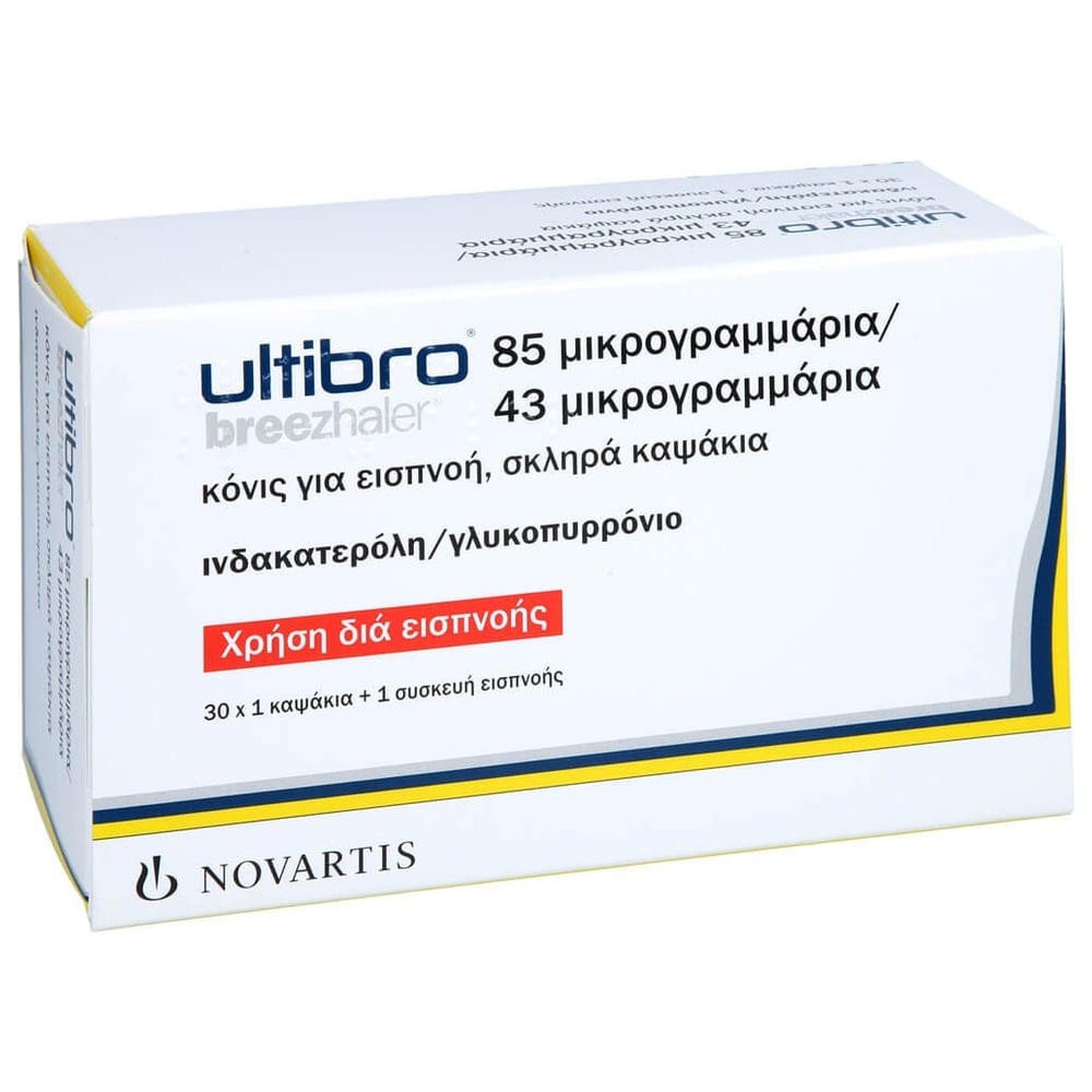 Ultibro Breezhaler 85 ug/43 ug Hartk.Inh.