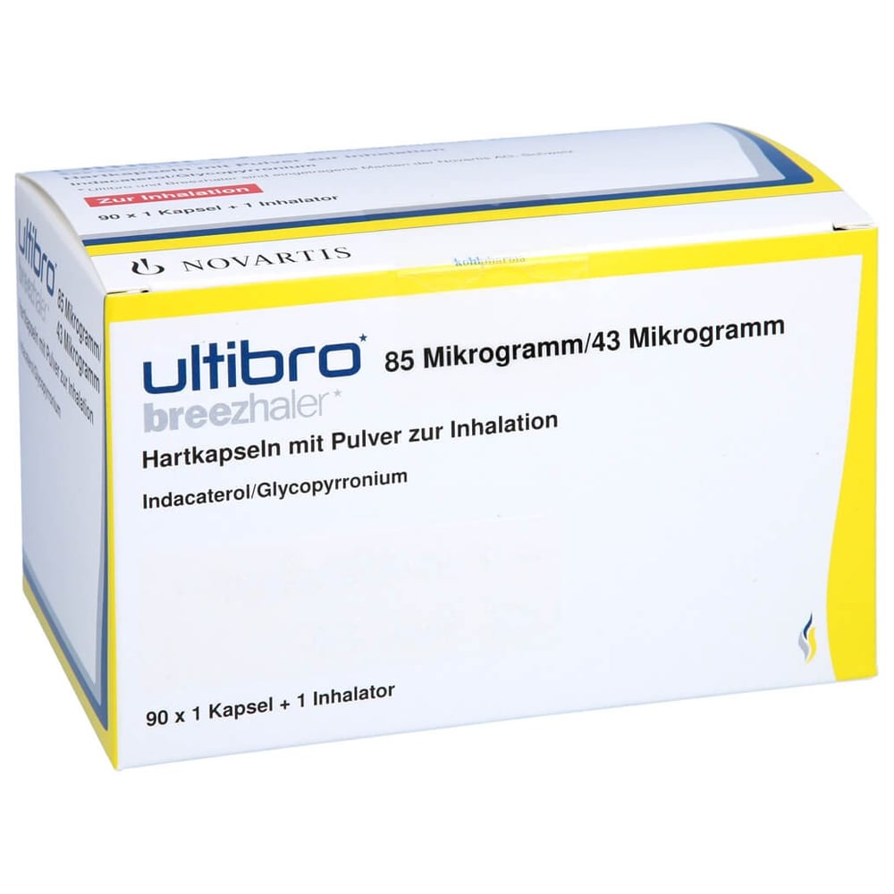 Ultibro Breezhaler 85 ug/43 ug Hartk.Inh.