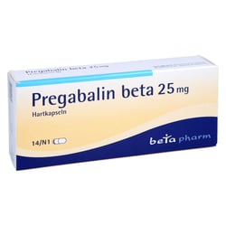 Pregabalin beta 25 mg