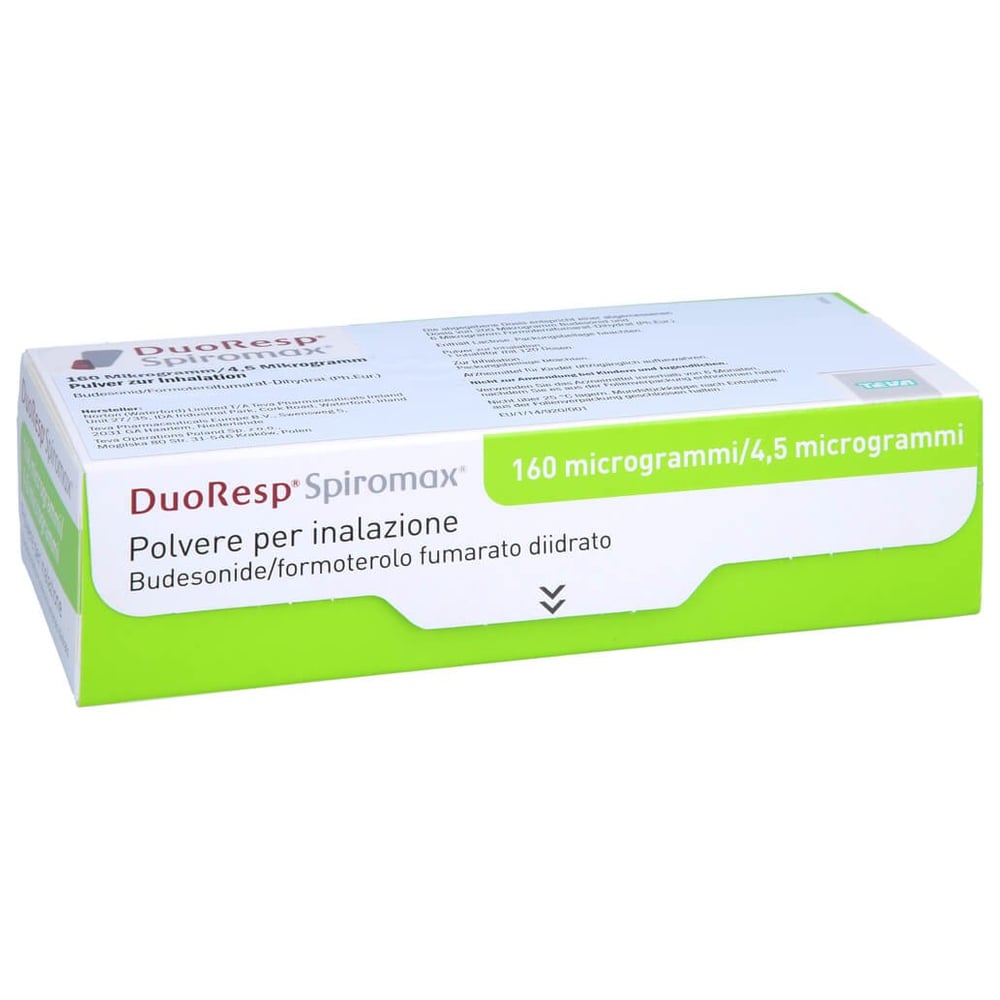 DuoResp Spiromax 160 Mikrogramm/4,5 Mikrogramm/Dosis