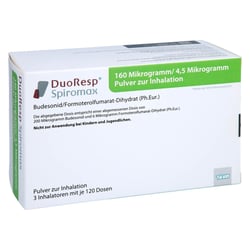 Duoresp Spiromax 160ug/4.5ug/Dosis 3x120ED Inh.-P.