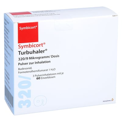 Symbicort Turbuhaler 320/9 Mikrogramm/Dosis