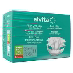 Alvita All-in-One Inkontinenzhose Super Medium Tag