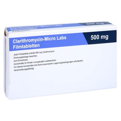 Clarithromycin-Micro Labs 500 mg