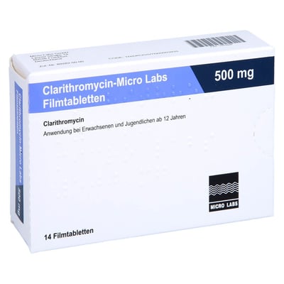 Clarithromycin-Micro Labs 500 mg