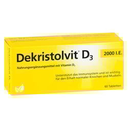 Dekristolvit D3 2000 I.E.