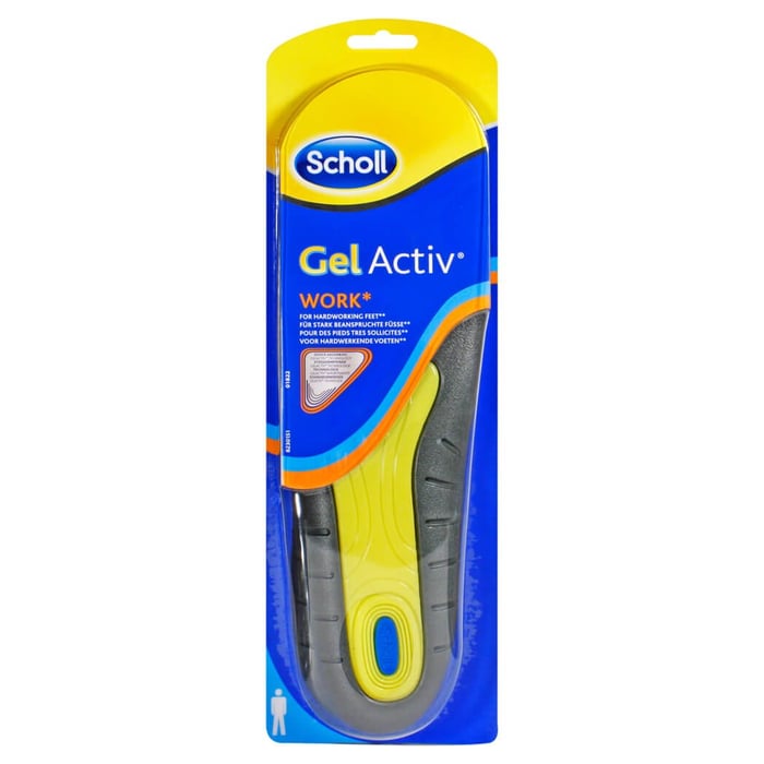 Scholl GelActiv Einlegesohle Work Men
