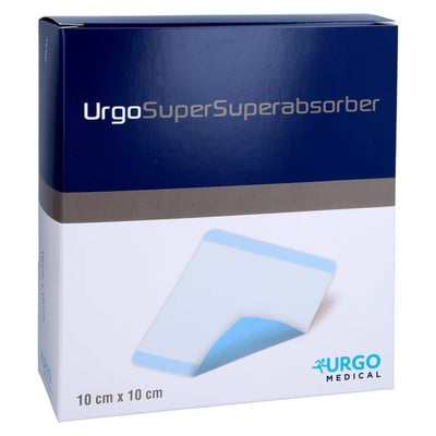 URGOSUPERSUPERABSORBER 10x10 cm Verband