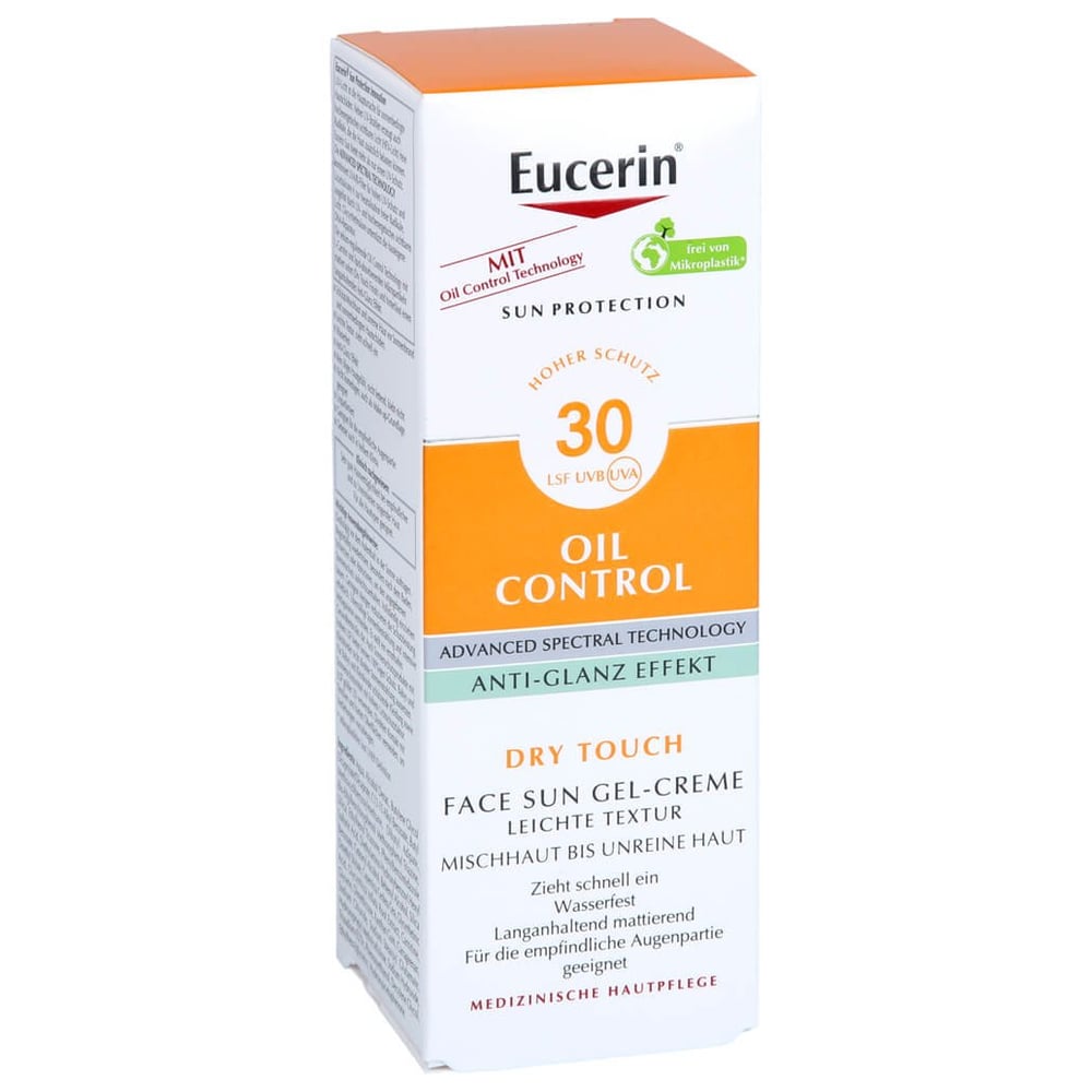 Eucerin Oil Control Face Sun Gel-Creme LSF 30