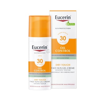 Eucerin Oil Control Face Sun Gel-Creme LSF 30 Produktbild 1