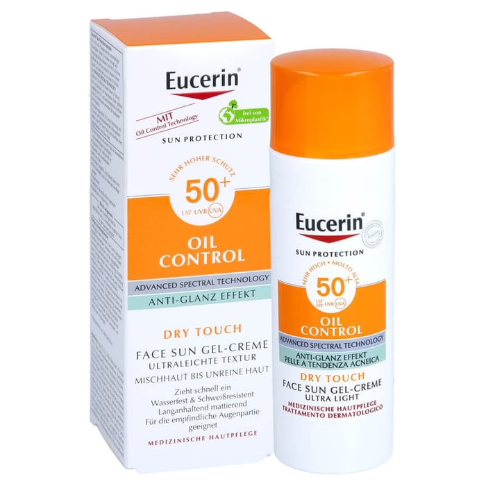 Eucerin Sun Gel-Creme Oil Contr.Anti-Gl.Eff.LSF50+