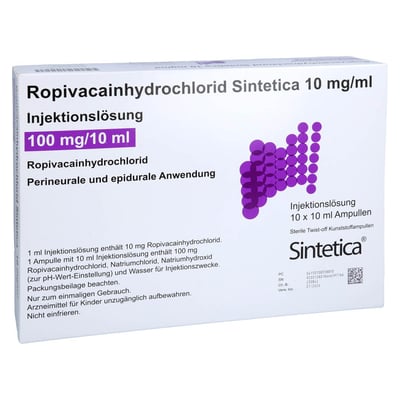 Ropivacainhydrochl 10 mg/ml