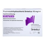 Ropivacainhydrochl 10mg/ml