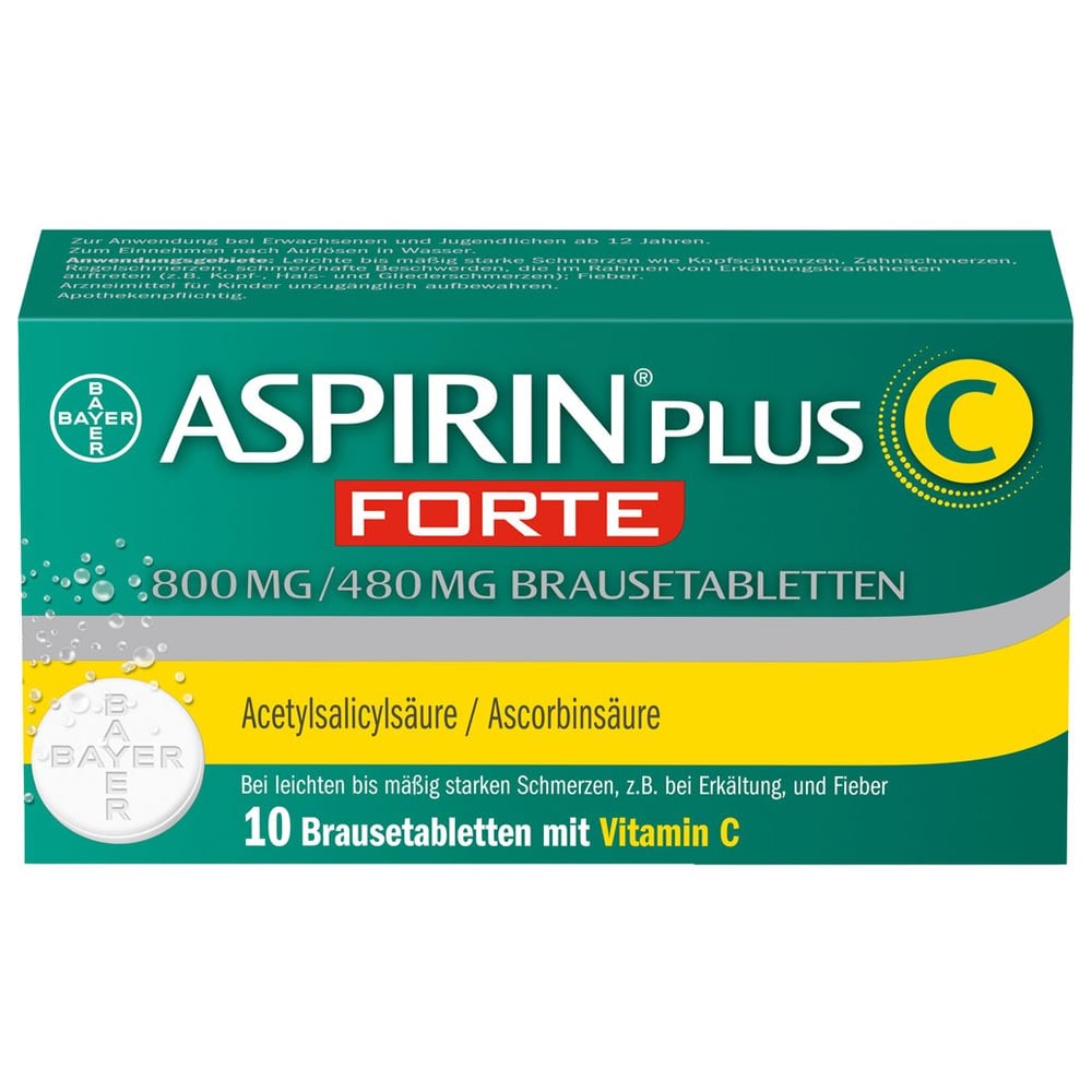 Aspirin plus C Forte 800 mg/480 mg