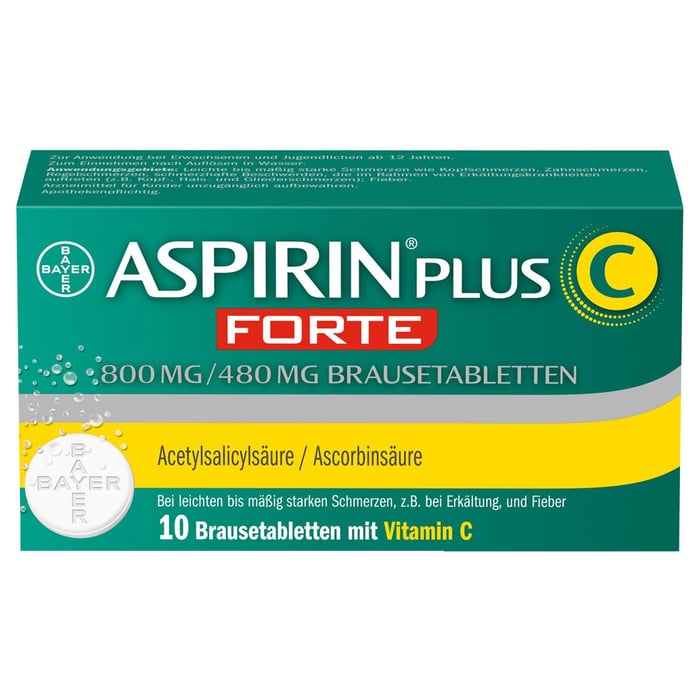 Aspirin plus C Forte 800mg/480mg