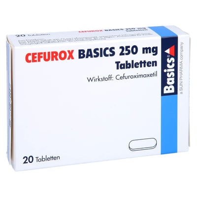 Cefurox Basics 250 mg Produktbild 1
