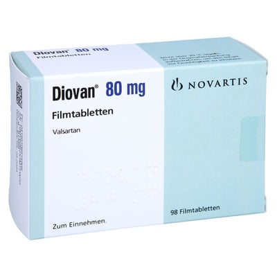 Diovan 80 mg Produktbild 1