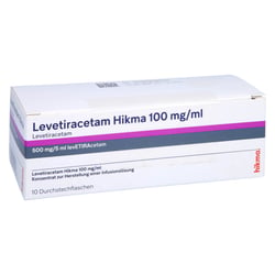 Levetiracetam Hikma 100 mg/ml Kon In