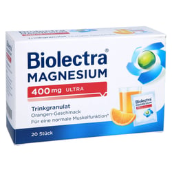 Biolectra Magnesium 400 mg ultra Trinkgranulat Orange