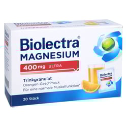 Biolectra Magnesium 400mg ultra Trinkgranulat Orange