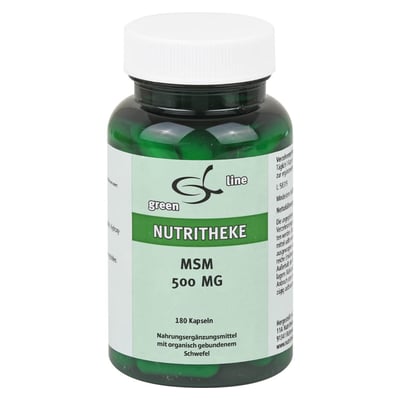 Msm 500 mg Kapseln 11 A Nutritheke