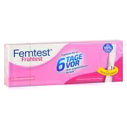 Femtest Frühtest 6 Tage vor