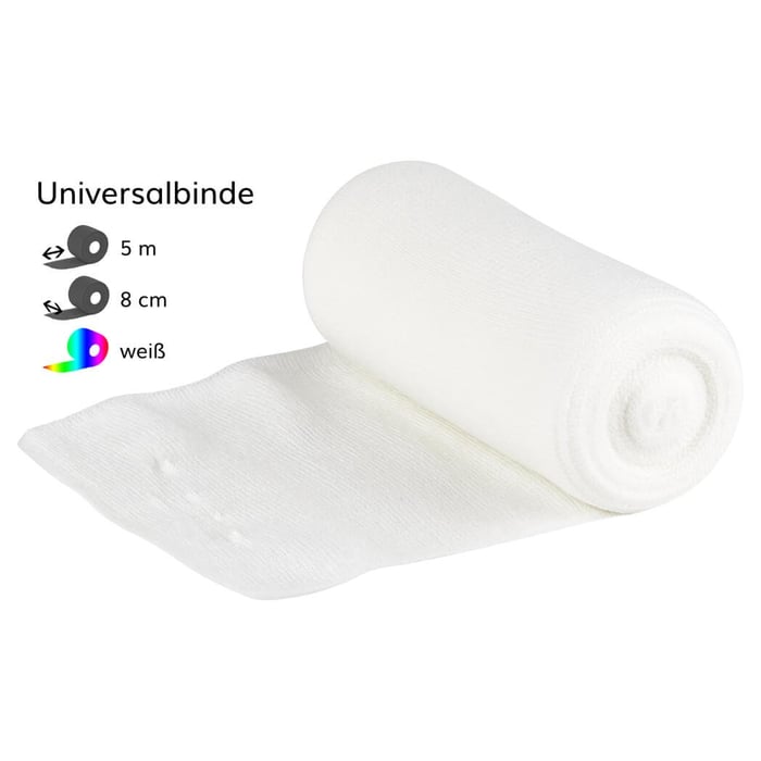 Lenkelast Universalbinde 8cmx5m einzeln verpackt
