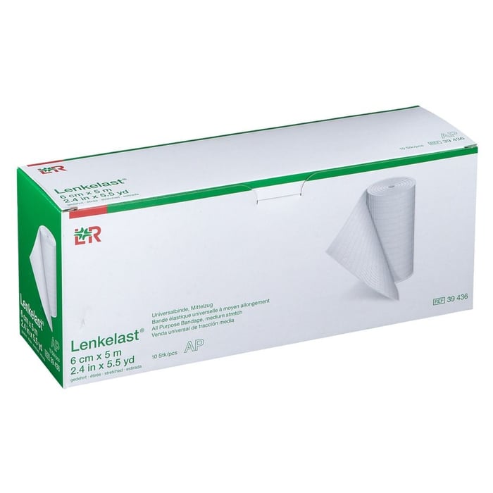 Lenkelast Universalbinde 6cmx5m ohne Zellglas