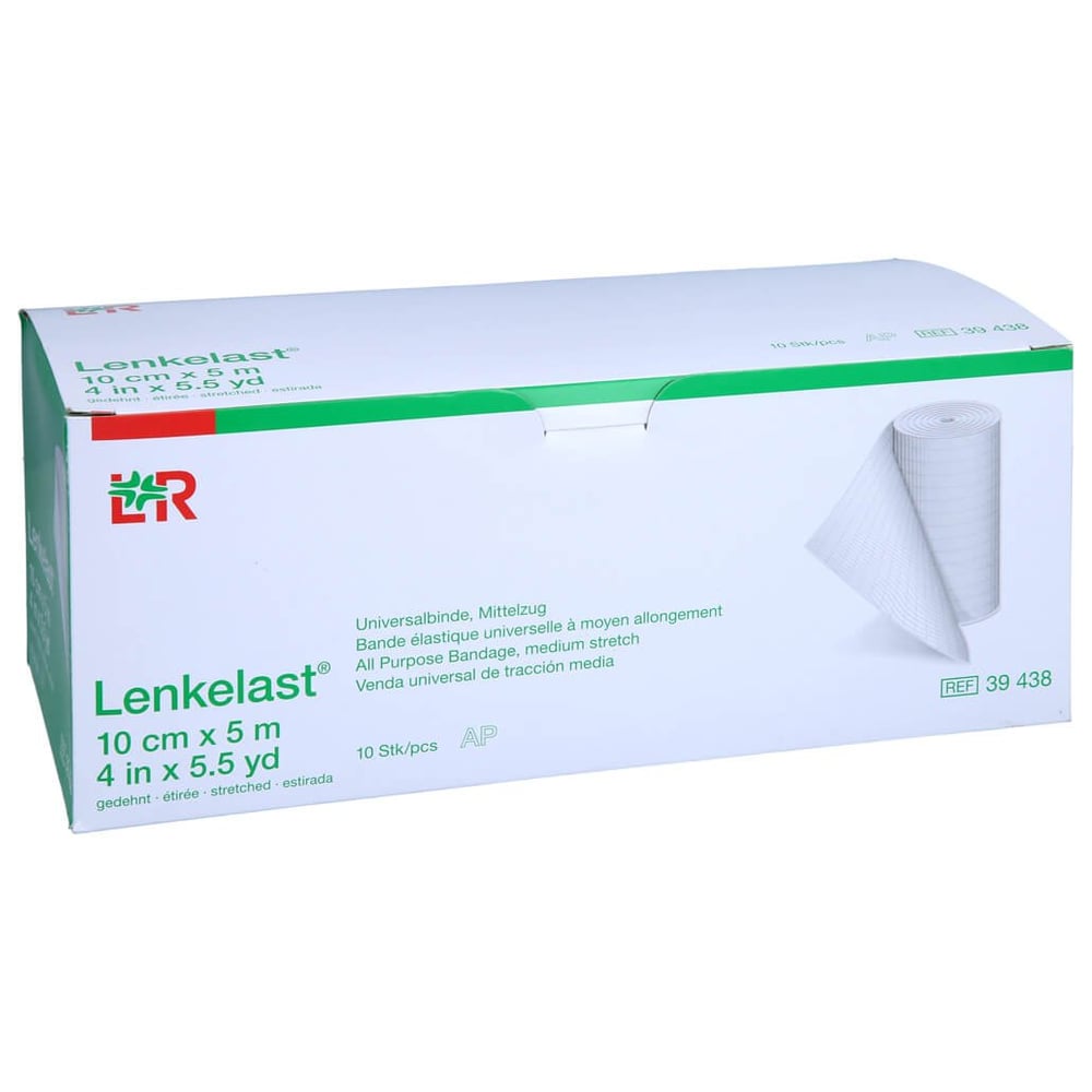 Lenkelast Universalbinde 10cmx5m ohne Zellglas