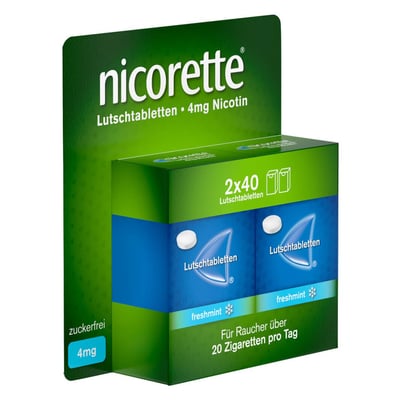 Nicorette freshmint 4 mg gepresst