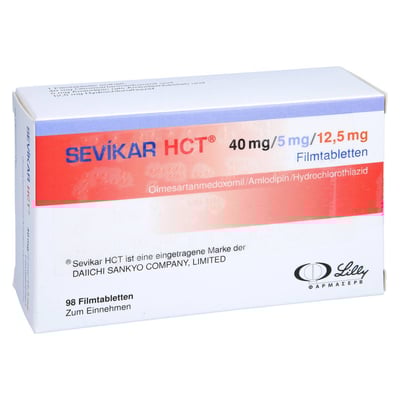 Sevikar HCT 40 mg/5 mg/12,5 mg
