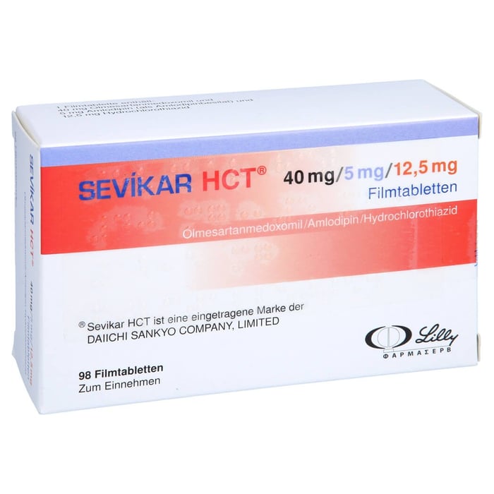 Sevikar HCT 40mg/5mg/12,5mg