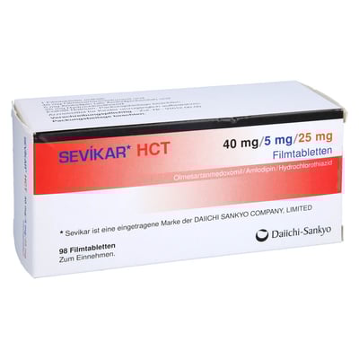 Sevikar HCT 40 mg/5 mg/25 mg