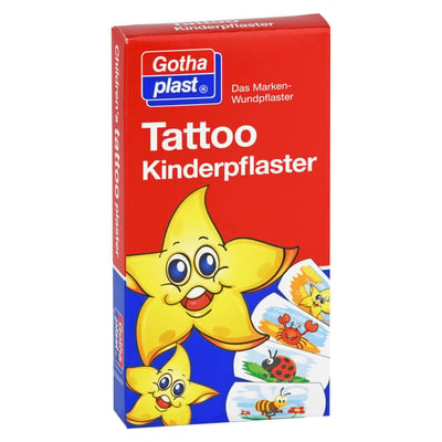 Tattoo Kinderpflaster 25x57 mm