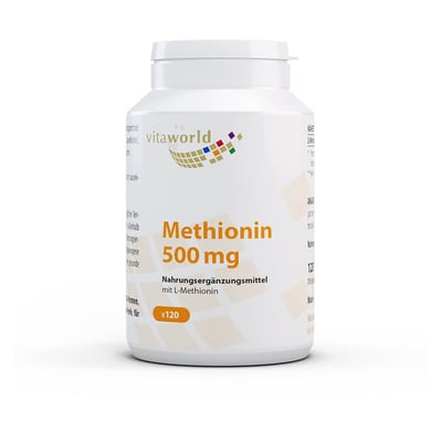 Methionin 500 mg Vita World Produktbild 1