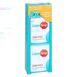 Lactostop 3.300 FCC Tabletten Klickspender Doppelpack