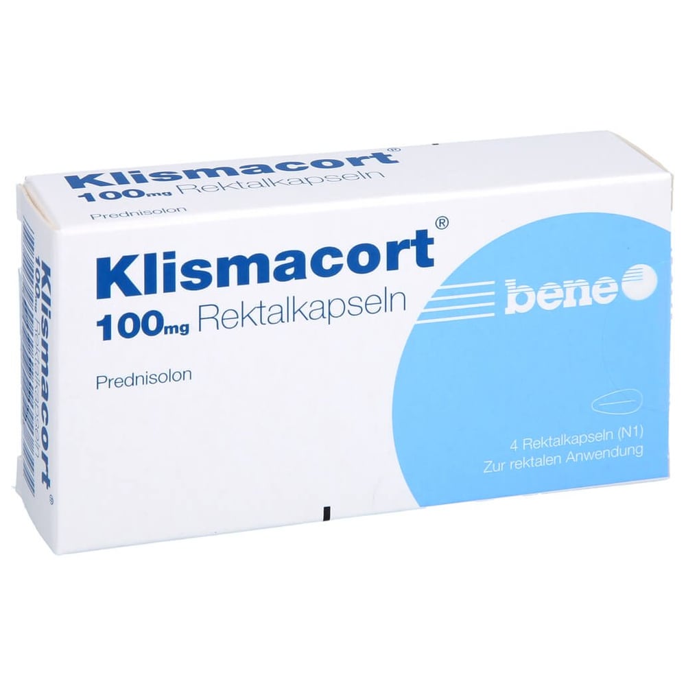 Klismacort 100mg Rektalkapseln