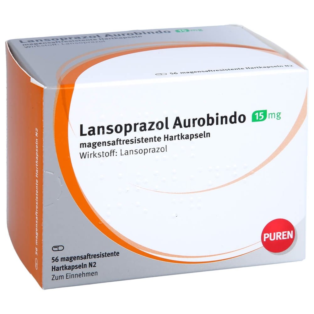 Lansoprazol Aurobindo 15 mg
