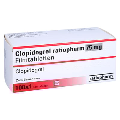 Clopidogrel ratiopharm 75 mg