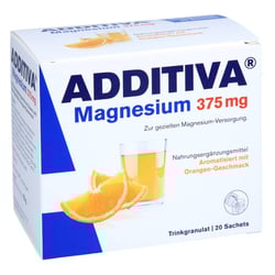 Additiva Magnesium 375 mg Sachets Orange