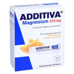 Additiva Magnesium 375 mg Sticks Orange