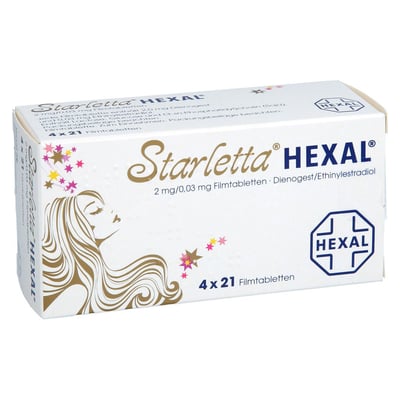 Starletta HEXAL 2 mg/0,03 mg