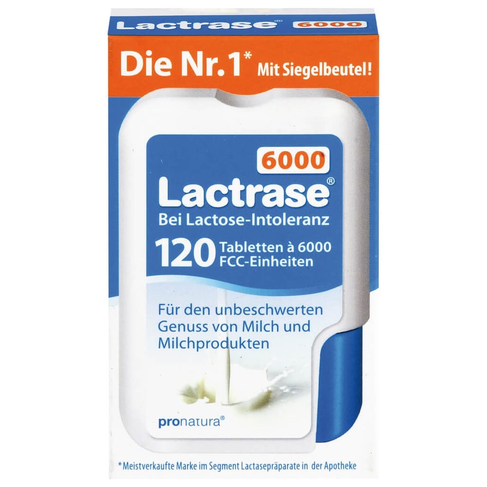 Lactrase 6000 FCC Tabletten im Klickspender
