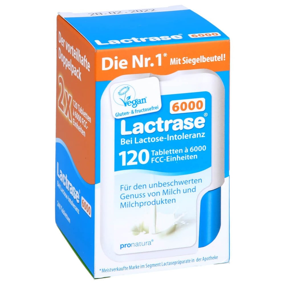 Lactrase 6000 FCC Tabl. im Klickspender Doppelpack