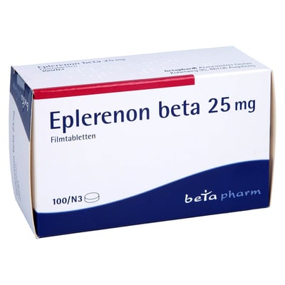 Eplerenon beta 25 mg