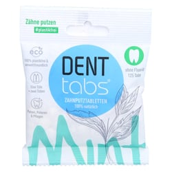 Denttabs Zahnputztabletten stevia-mint o.Fluorid