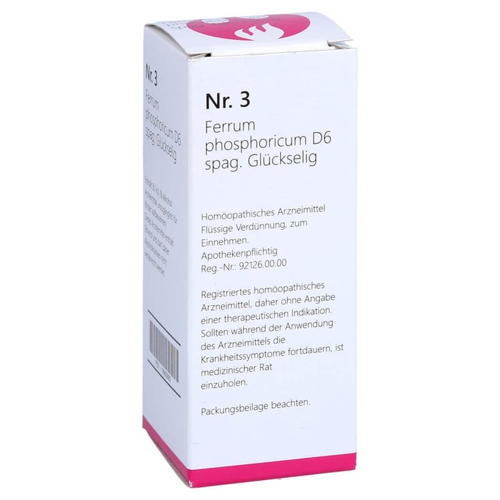 Nr. 3 Ferrum phosphoricum D6 spag. Glückselig