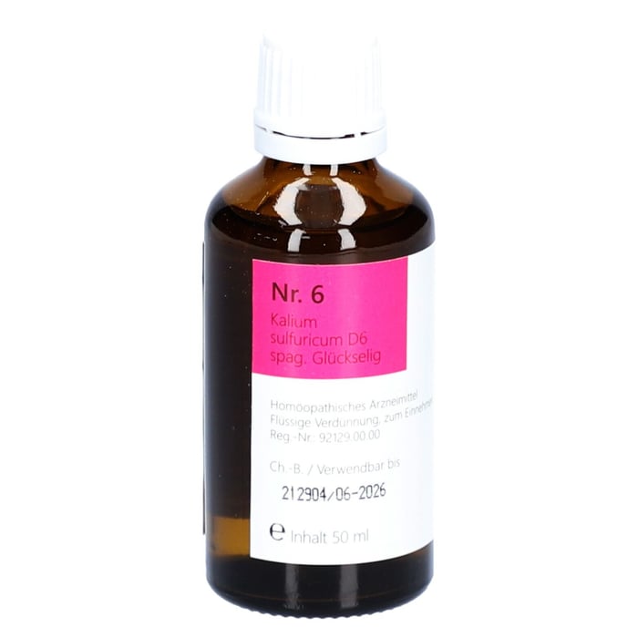 Nr 6 Kalium Sulf D6 Spag