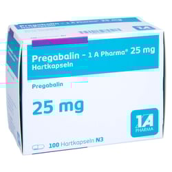 Pregabalin - 1 A Pharma 25 mg Hartkapseln