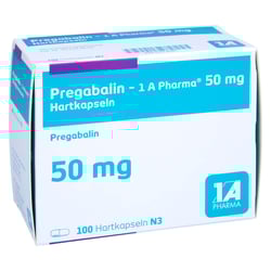 Pregabalin - 1 A Pharma 50 mg Hartkapseln